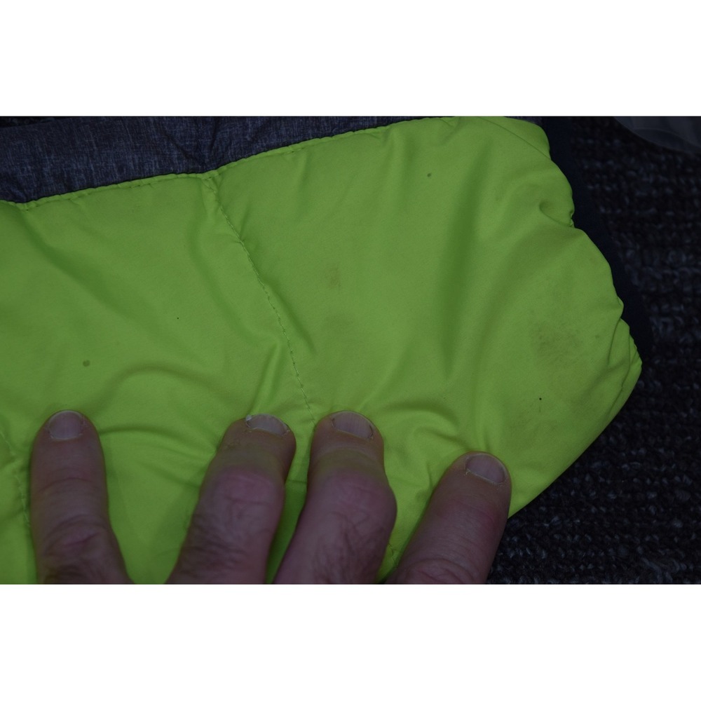 Gerry 3-in-1 LINER ONLY Jacket BOYS 10 12 Gray Safety Neon Green FLAWS - Picture 16 of 16
